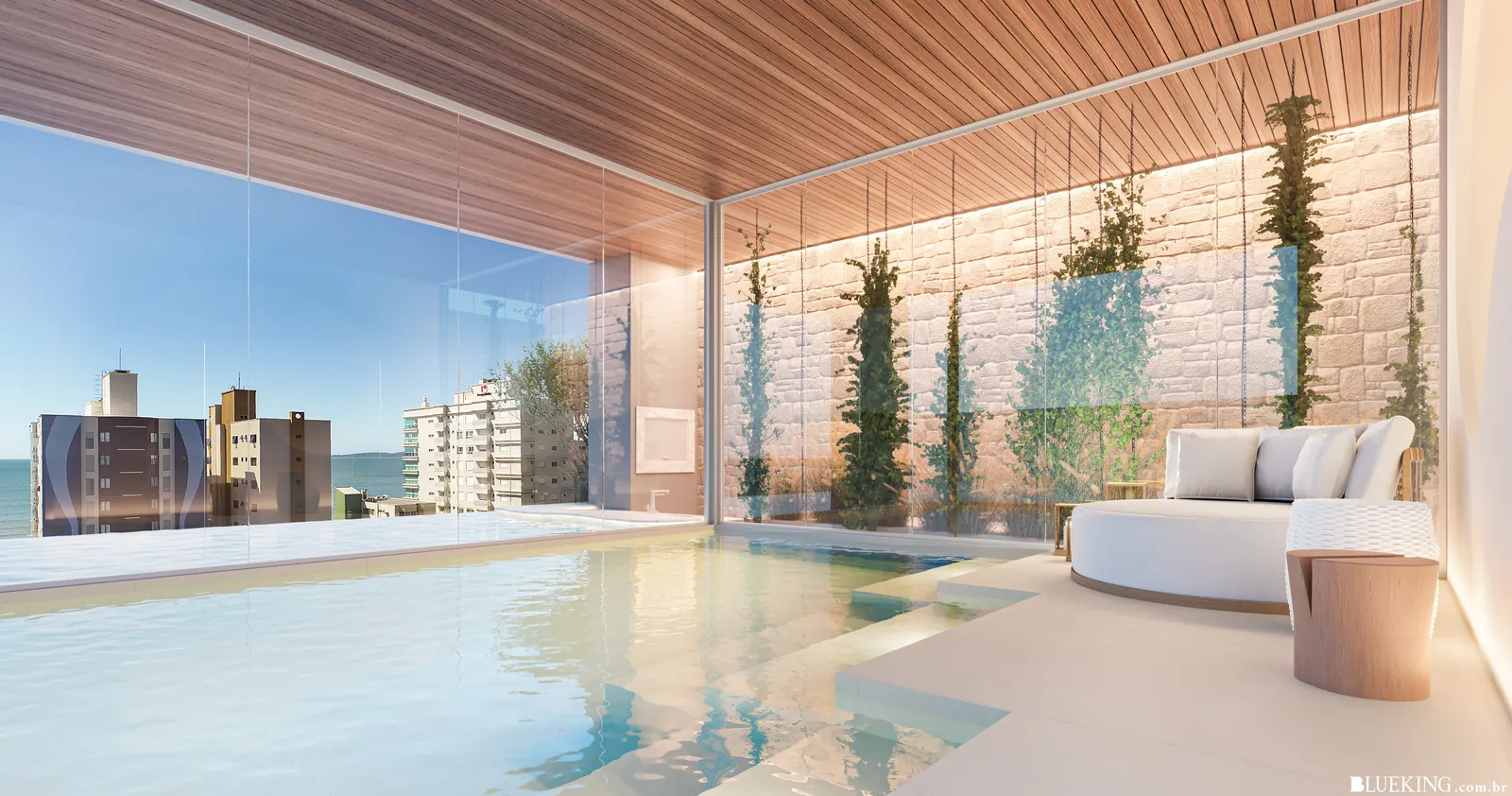 Heated pool
