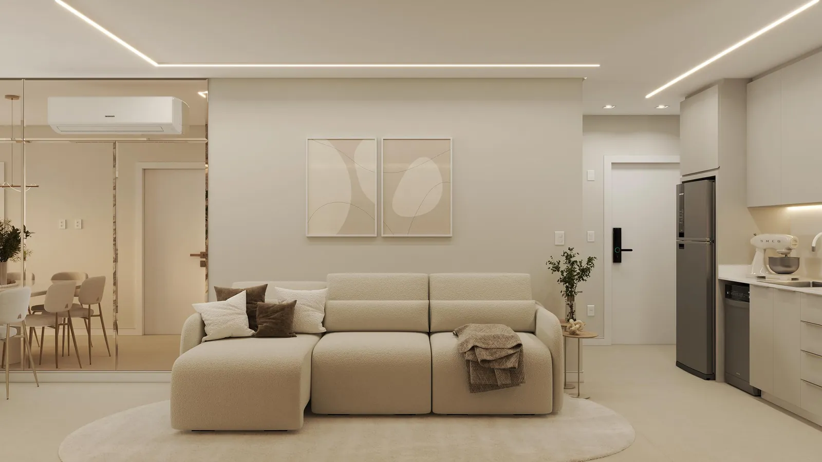 Living room toward the entrance